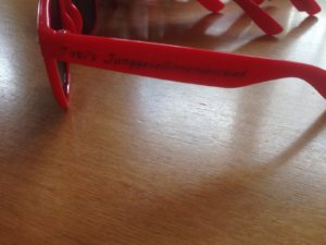 Sonnenbrille personalisiert