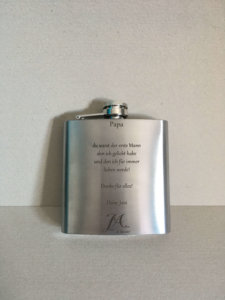 Flachmann personalisiert