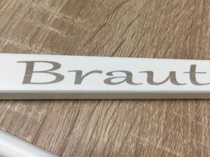 Kleiderbügel personalisiert