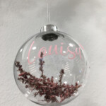 Personalisierte Weihnachtskugeln