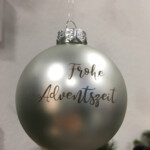 Personalisierte Weihnachtskugeln